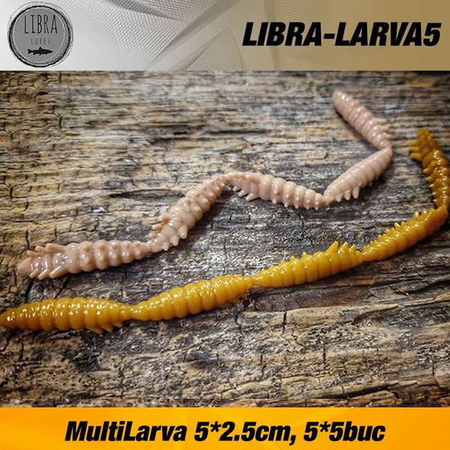 Larva Libra Lures Multi Larva 031, 5*2.5cm, 25buc/plic