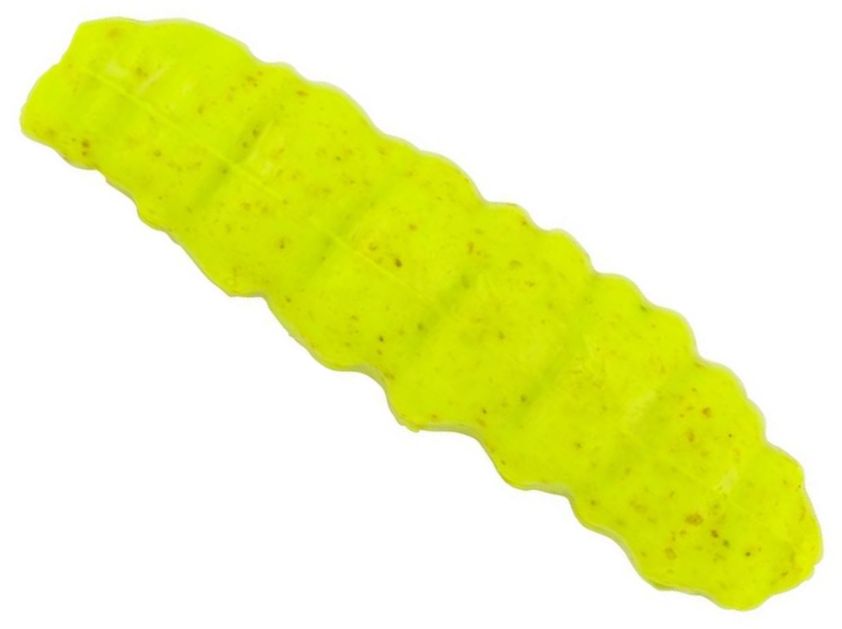 Larve Berkley Powerbait Honeyworm, Chartreuse, 3.3cm, 18buc/cutie