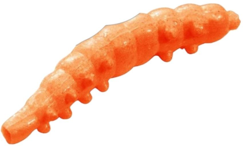 Larve Berkley Powerbait Honeyworm, Orange/Scales, 2.5cm, 55buc/cutie