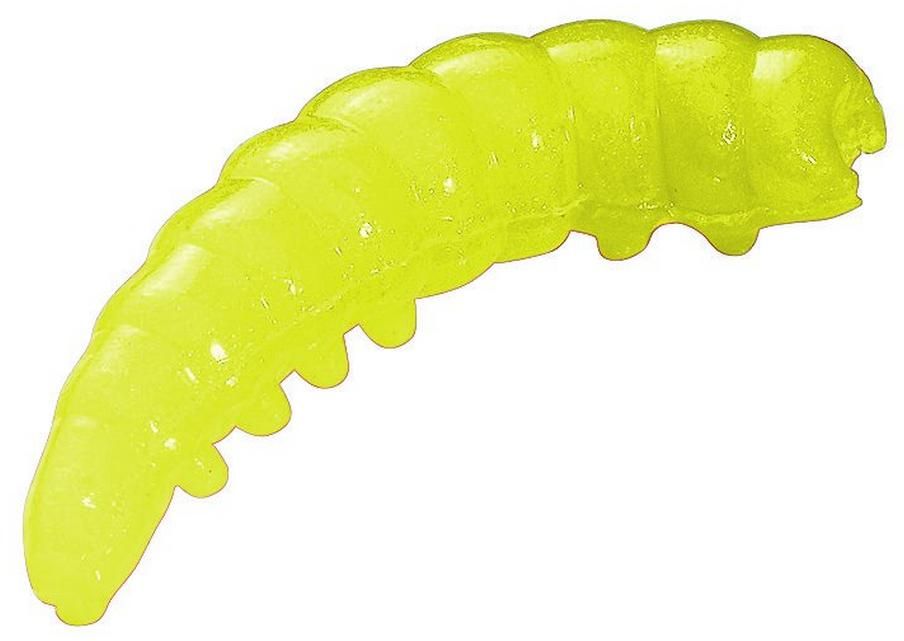 Larve Berkley Powerbait Honeyworm, Yellow/Scales, 2.5cm, 55buc/cutie