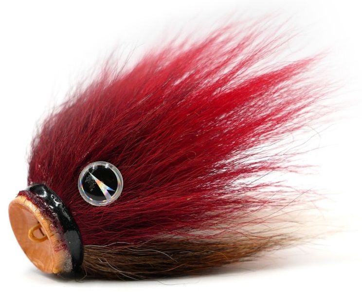Lead Head VMC Mustache Rig Shallow, Red Hot, 22g, 1buc/pac
