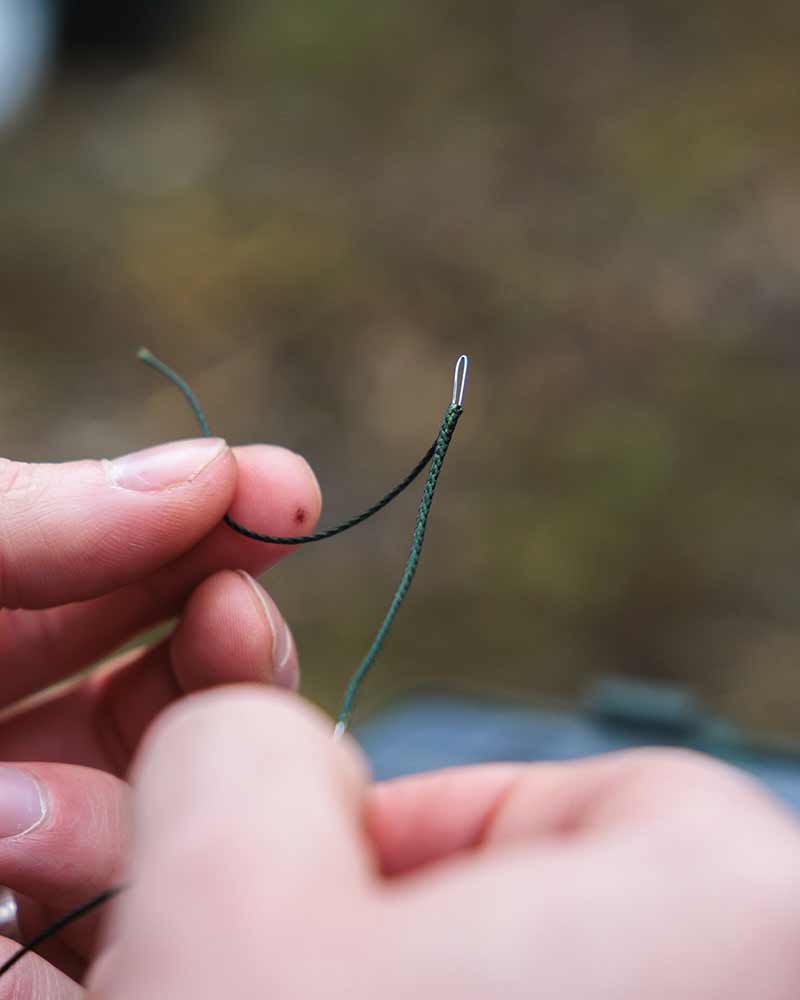 Leadcore Fox Naturals Splice Hooklength 50lb-22.7kg, 20m