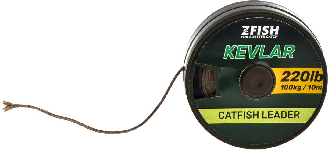 Leadcore Zfish Kevlar Braid Brown