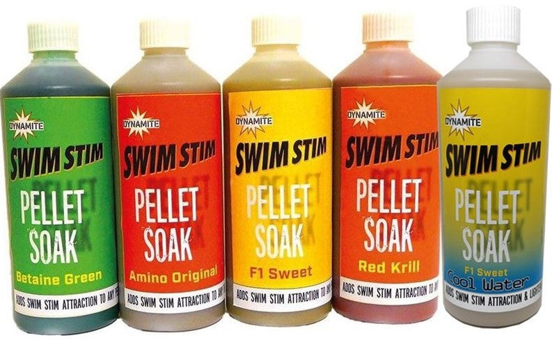 Lichid Atractant Dynamite Baits Swim Stim Pellet Soak Cool Water 500ml