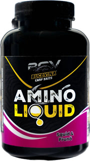 Lichid Nutritiv BUCOVINA Amino, Squid Pruna, 250ml