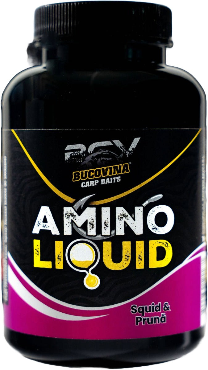 Lichid Nutritiv BUCOVINA Amino, Squid Pruna, 250ml