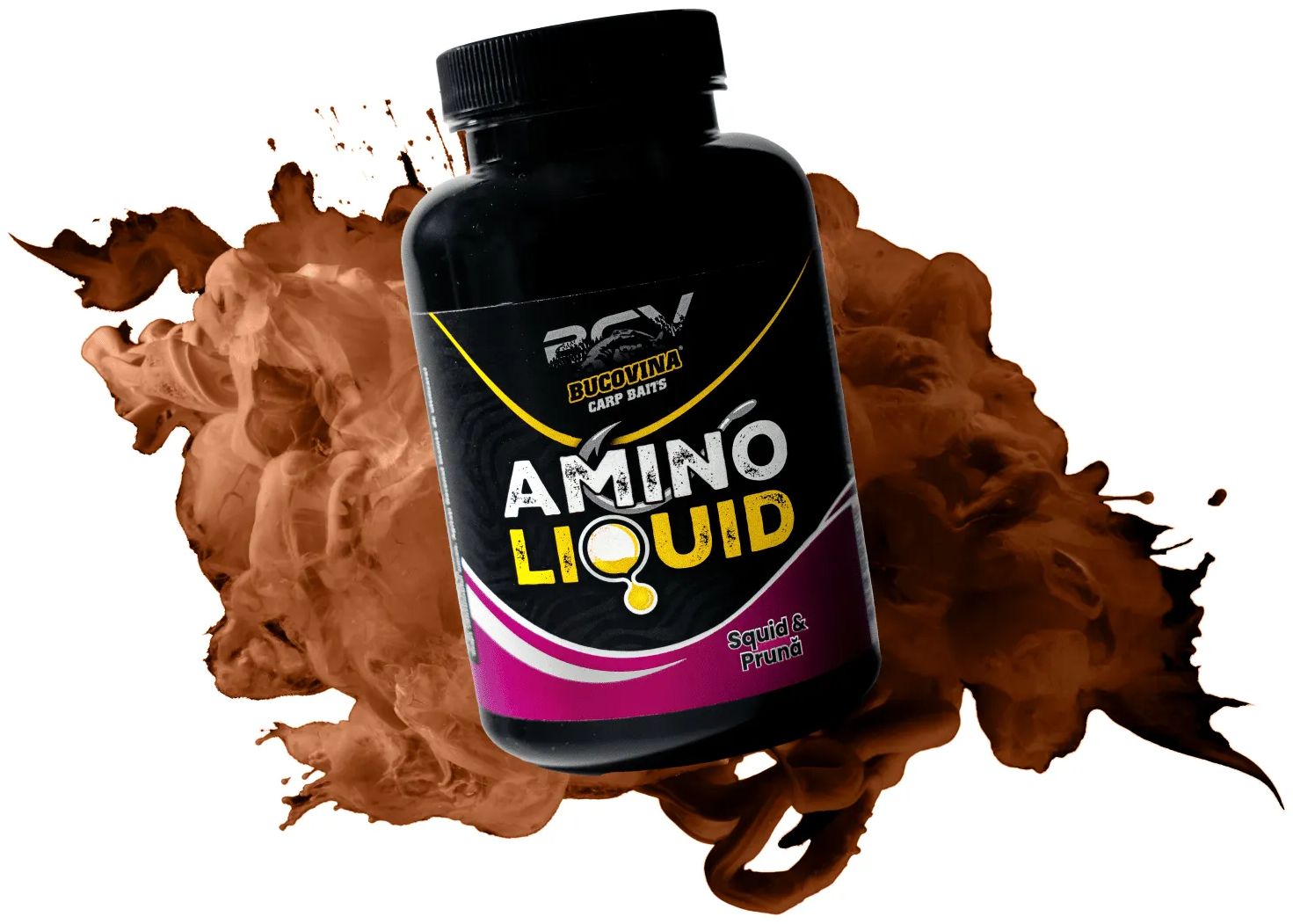 Lichid Nutritiv BUCOVINA Amino, Squid Pruna, 250ml