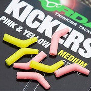 Line Aligner KORDA Kicker Rig Aligner, Pink / Yellow, 10buc/pac