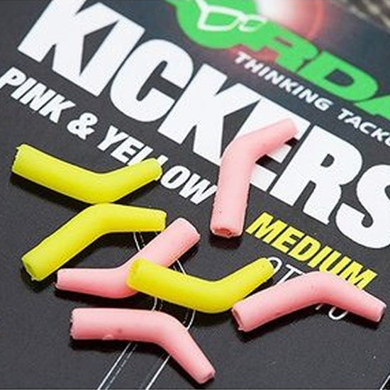 Line Aligner KORDA Kicker Rig Aligner, Pink / Yellow, 10buc/pac