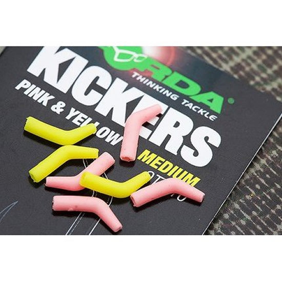 Line Aligner KORDA Kicker Rig Aligner, Pink / Yellow, 10buc/pac