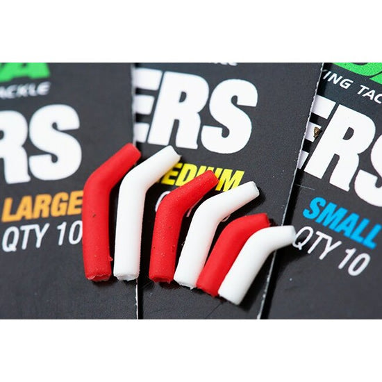 Line Aligner KORDA Kicker Rig Aligner, Red / White, 10buc/pac