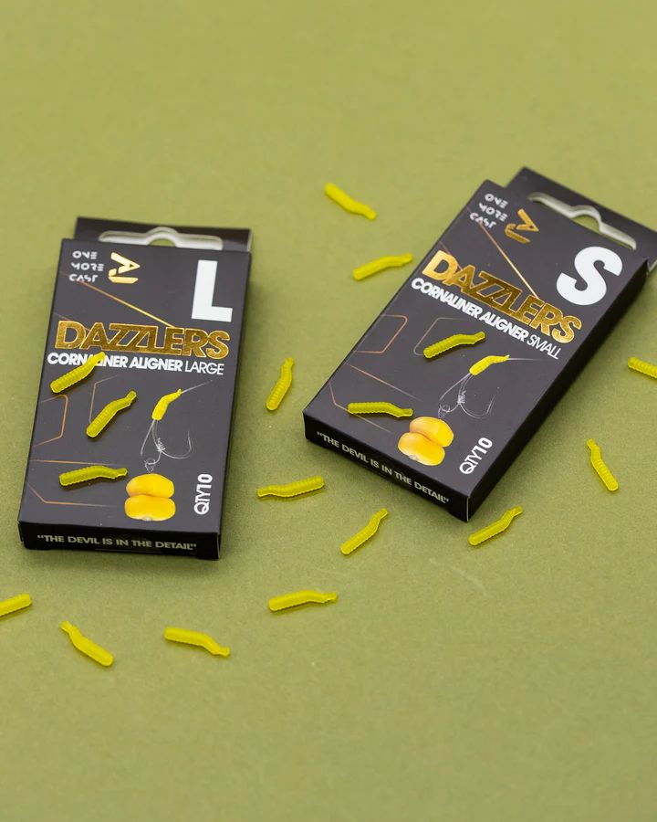 Line Aligner ONE MORE CAST Tackle Dazzlers Cornaliner Aligner, Large, Yellow, 10buc/pac 