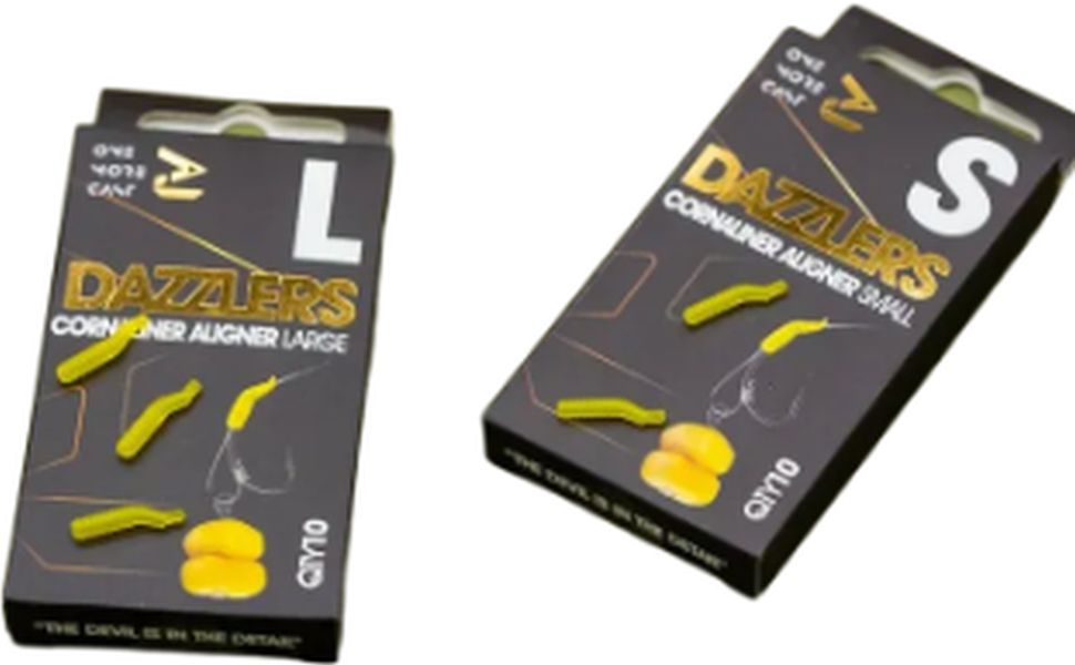 Line Aligner ONE MORE CAST Tackle Dazzlers Cornaliner Aligner, Large, Yellow, 10buc/pac 