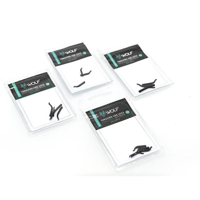 Line Aligner Wolf Tungsten Line-Locs Short Shank Black 7-10 