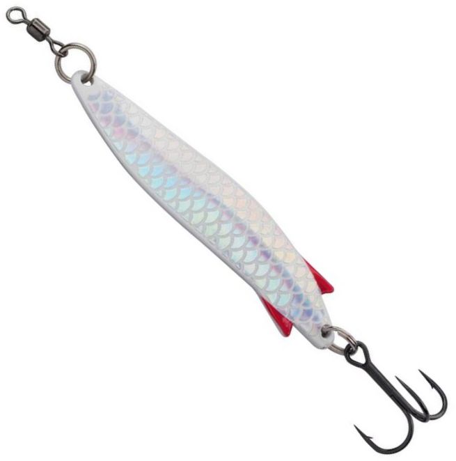 Lingura Oscilanata ABU GARCIA Toby Spoon LF White Flash 1buc/pac