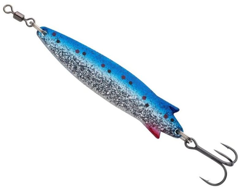 Lingura Oscilanata Abu Garcia Hard Bait Toby Spoon, Blue Glitter, 60g, 11.5cm