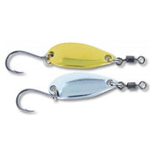 Lingura Oscilanta 40mm 4.5gr Quantum Magic Trout Gambler Silver Gold