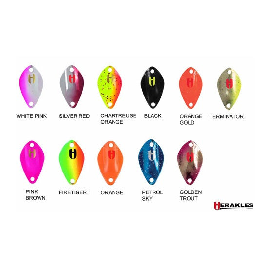 Lingura Oscilanta Colmic Herakles Ruck Spoon 2g Golden Trout