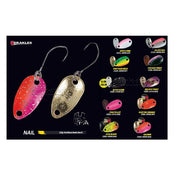 Lingura Oscilanta Colmic Herakles Trout Area Nail 2g Electric Orange
