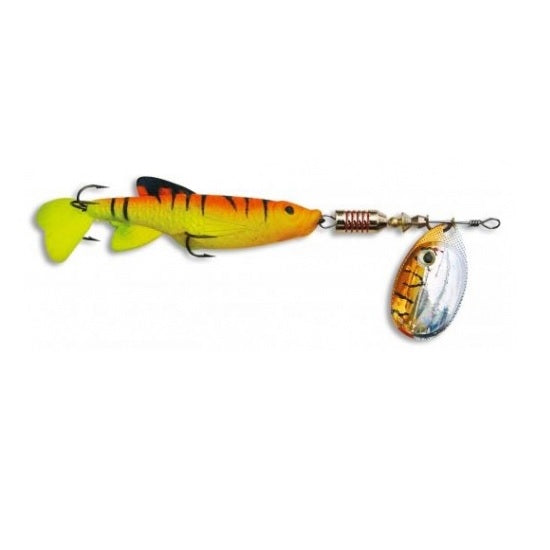 Lingura Rotativa Zebco Minnow Flyer Orange Silver