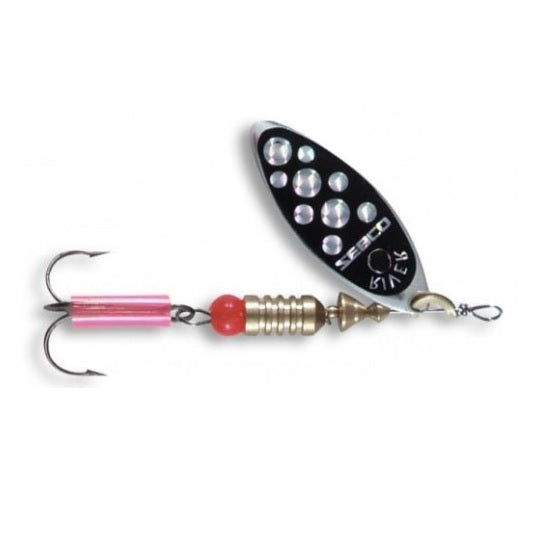 Lingura Rotativa Zebco River Black Silver