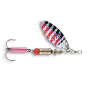Lingura Rotativa Zebco River Silver/Red/Black