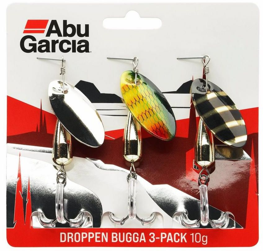 Lingura Rotativa ABU GARCIA Droppen Bugga Set Multicolor 5cm 3buc/pac