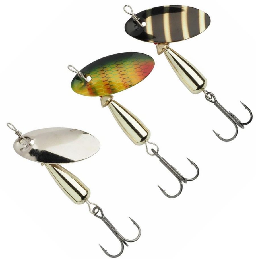 Lingura Rotativa ABU GARCIA Droppen Bugga Set Multicolor 5cm 3buc/pac