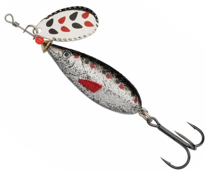 Lingura Rotativa Abu Garcia Droppen Maxi Spinners Black Back Minnow