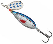 Lingura Rotativa Abu Garcia Droppen Maxi Spinners Blue Glitter
