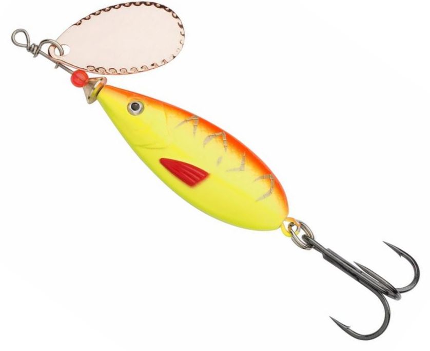 Lingura Rotativa Abu Garcia Droppen Maxi Spinners Red Hot Tiger