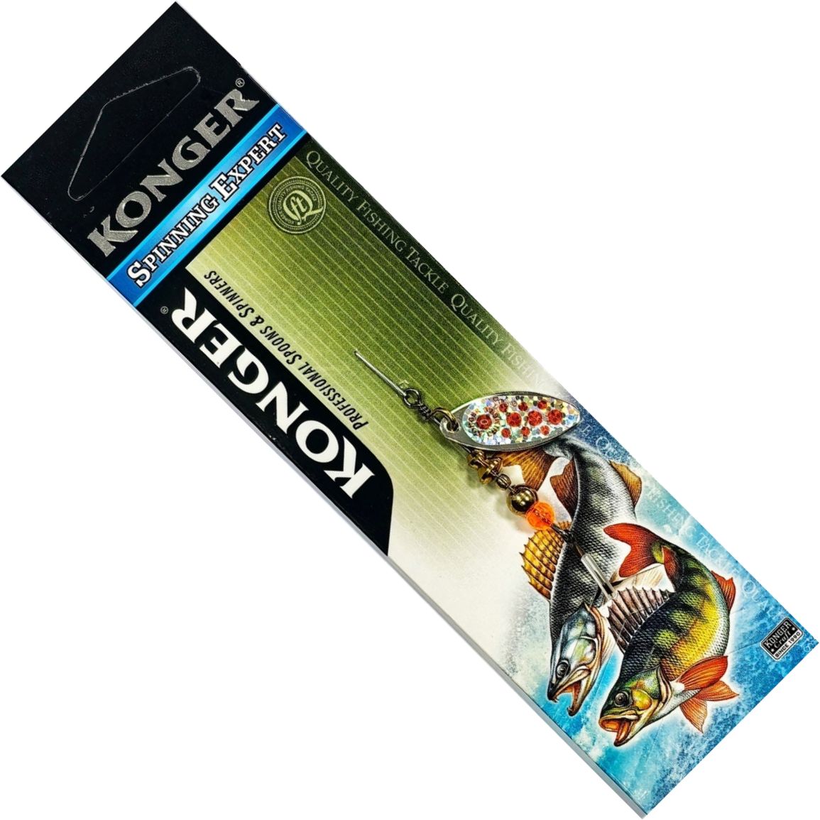 Lingura Rotativa KONGER Chimera, Holo Red Dot, No.1, 5g, 1buc/pac