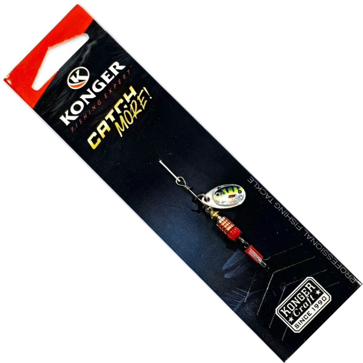 Lingura Rotativa KONGER Devil Champion Perch 1buc/pac