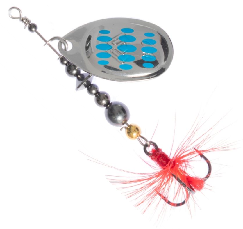 Lingura Rotativa Mikado Spinner Hypnotic Silver Blue 1buc