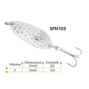 Lingura oscilanta Baracuda SPN103 15g