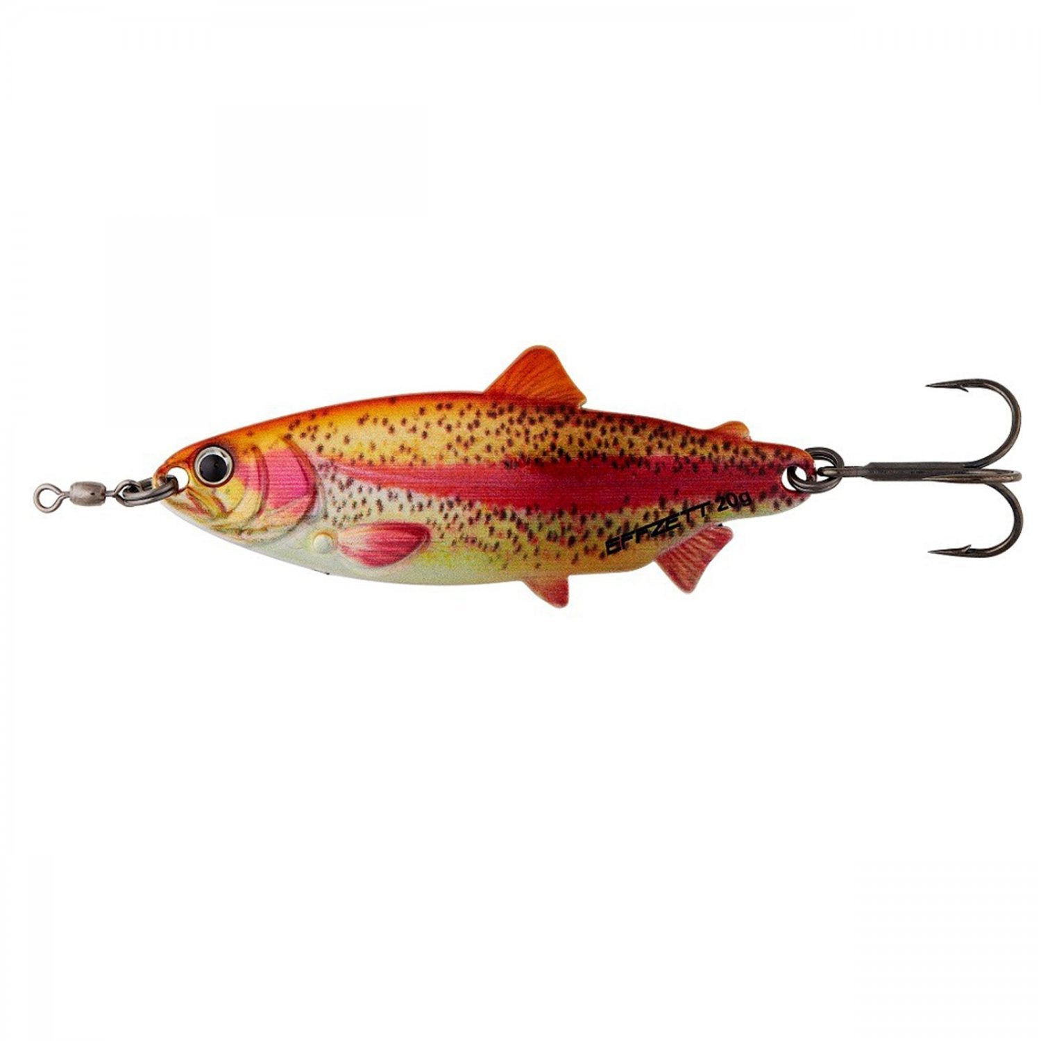 Lingura oscilanta DAM Effzett Trout Spoon Albino Trout