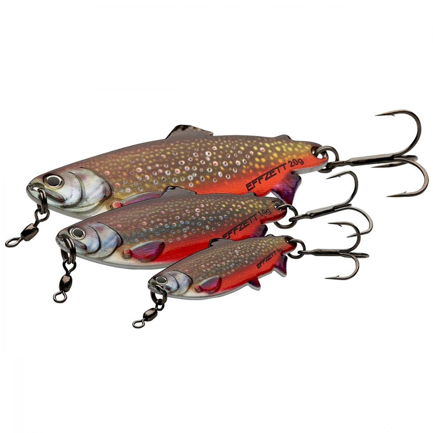 Lingura oscilanta DAM Effzett Trout Spoon Brook Trout