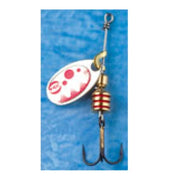 Lingura rotativa Ilba Tondo Nr.1 Silver/Red 3g