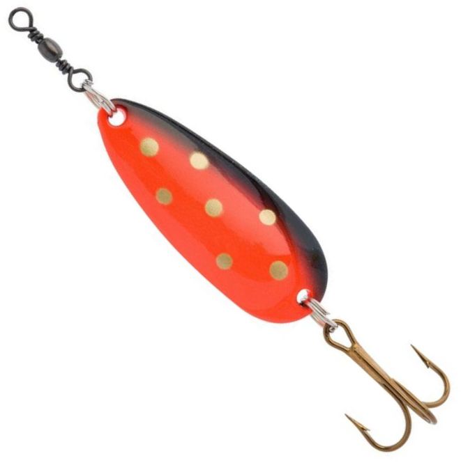 Lingurita Oscilanta ABU GARCIA Jazz Spoon, Orange Gold Dot, 10g, 4.5cm, 1buc/pac