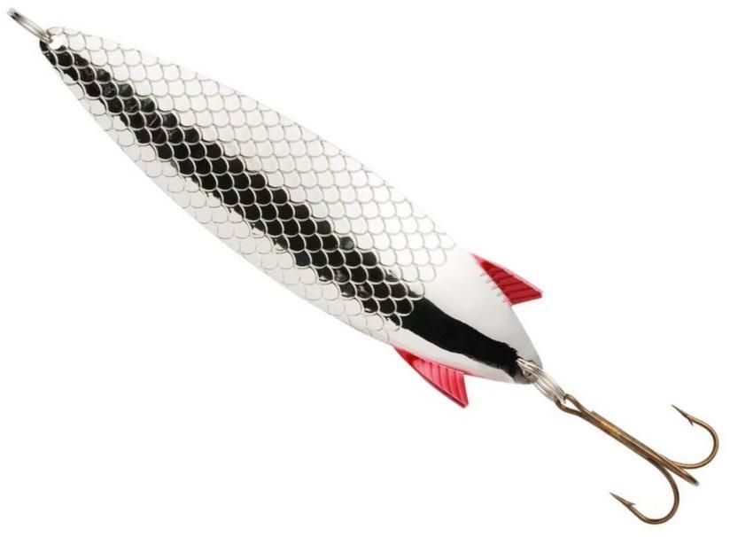 Lingurita Oscilanta ABU GARCIA Toby Salmo Spoon, Silver, 11cm, 30g, 1buc/pac