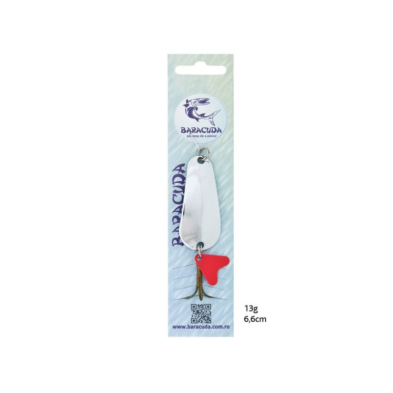 Lingurita Oscilanta B09 Baracuda 13g 6,6cm Silver
