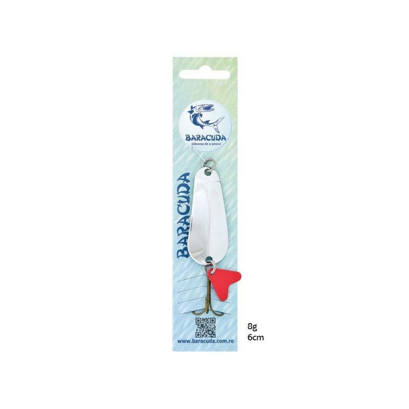 Lingurita Oscilanta B12 Baracuda 8g 6cm Silver