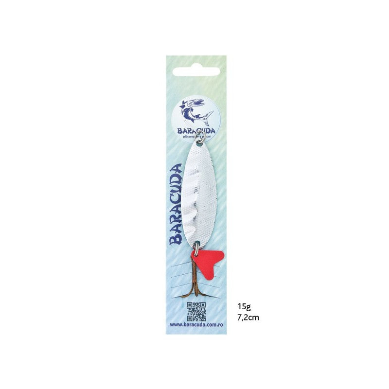 Lingurita Oscilanta B13 Baracuda 15g 7.2cm Silver
