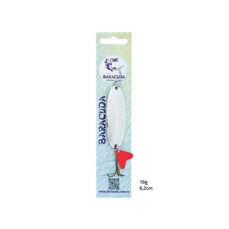 Lingurita Oscilanta B14 Baracuda 16g 6.2cm Silver