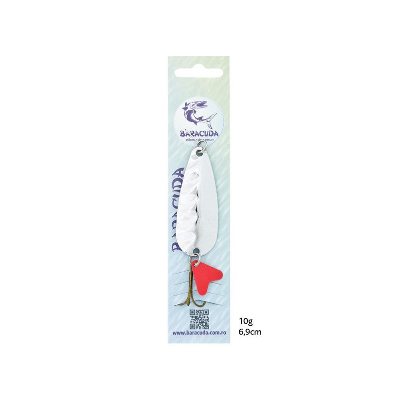 Lingurita Oscilanta B15 Baracuda 10g 6.9cm Silver