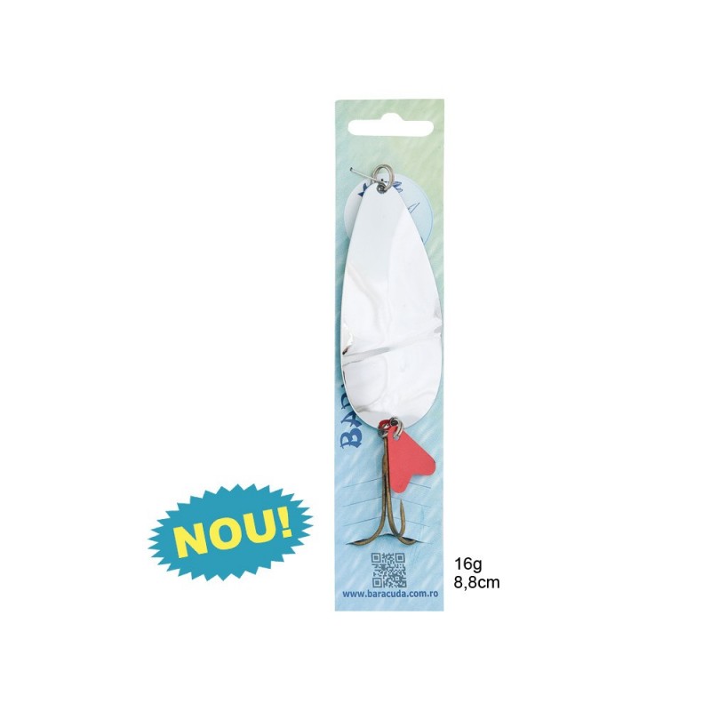 Lingurita Oscilanta B19 Baracuda 16g 8.8cm Silver