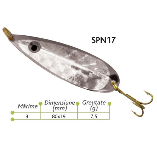Lingurita Oscilanta Baracuda Spn 17 Nr.3 