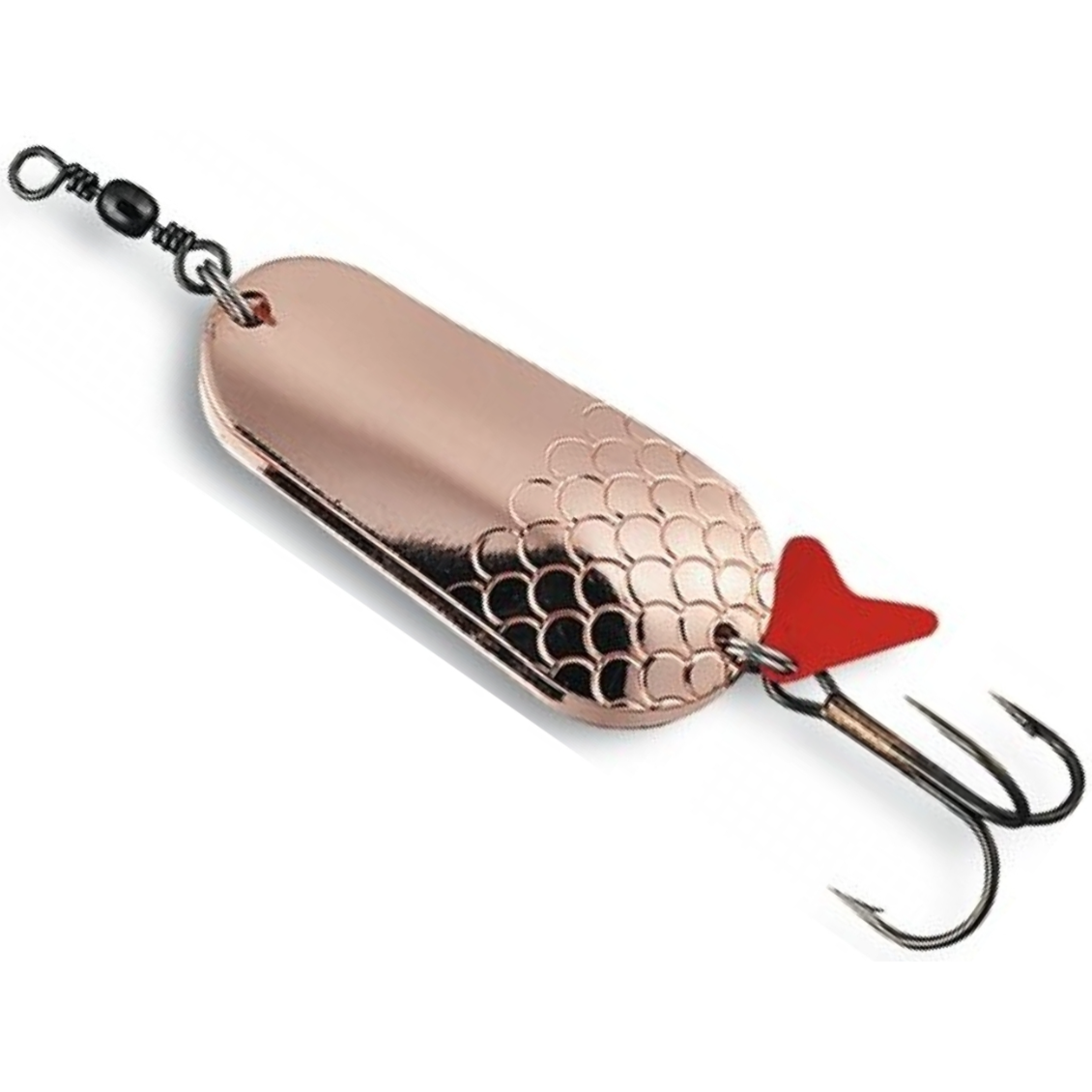 Lingurita Oscilanta DAM Effzett Twin, Silver/Copper, 4.5cm, 16g