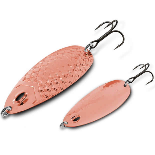 Lingurita Oscilanta Delphin ELIPZ FullSCALE 12g, COPPER, Hook Nr.2