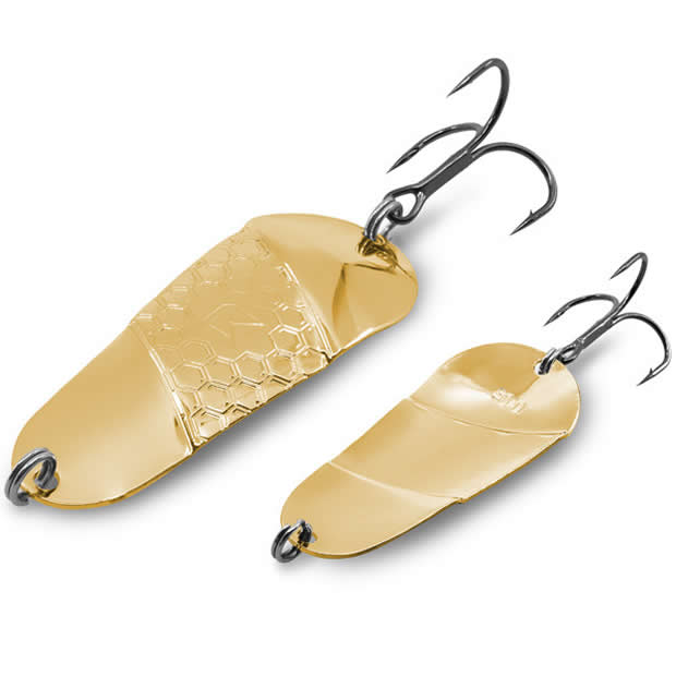 Lingurita Oscilanta Delphin STEPZ StripSCALE 10g, SunGOLD, Hook Nr.2